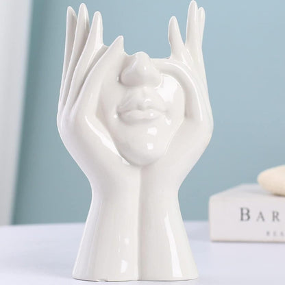 Aesthetic Face Vase