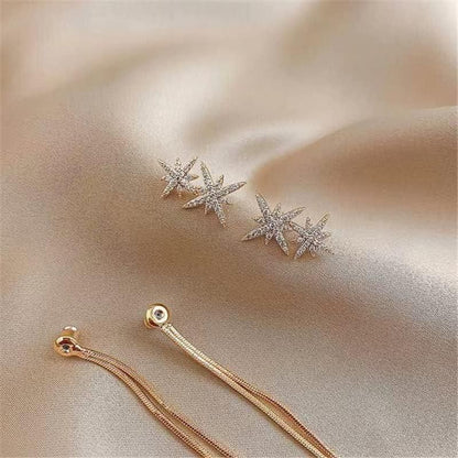 Stars Chain Earrings